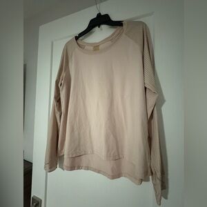 CALIA by Carrie Underwood Blush Long Sleeve Top